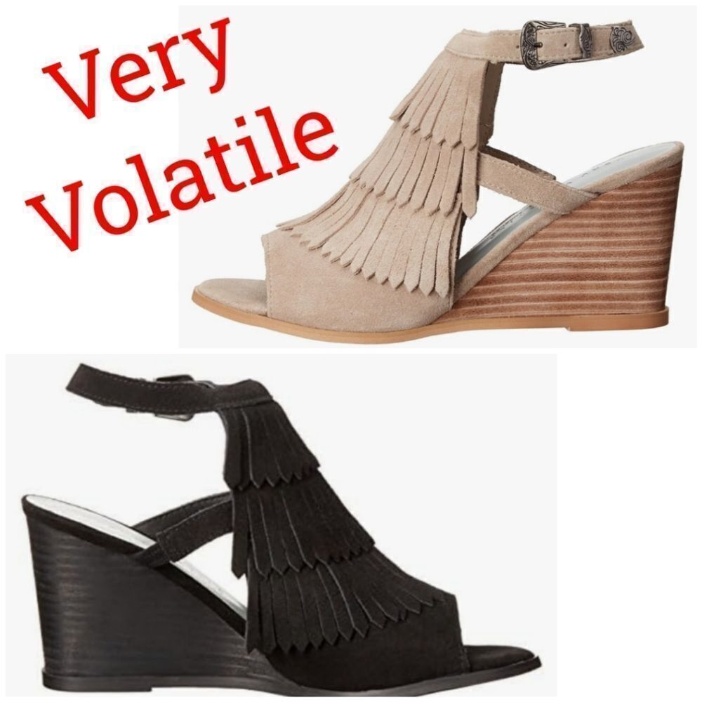 NIB Very Volatile Notion Wedge Sandal